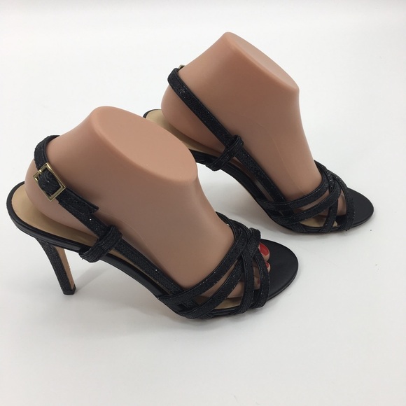 Kate spade black strapped high heels size 9M - Picture 4 of 13